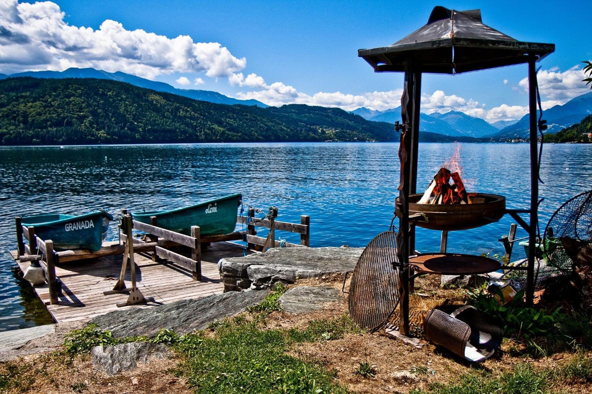 Ferienwohnungen Fischerhaus - Direkt Am See Millstatt Luaran gambar